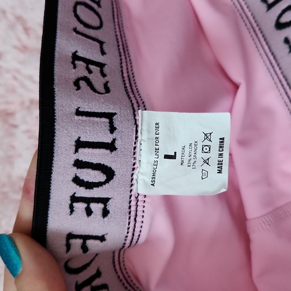 ALF pink bicycle shorts - Picture 3 of 4